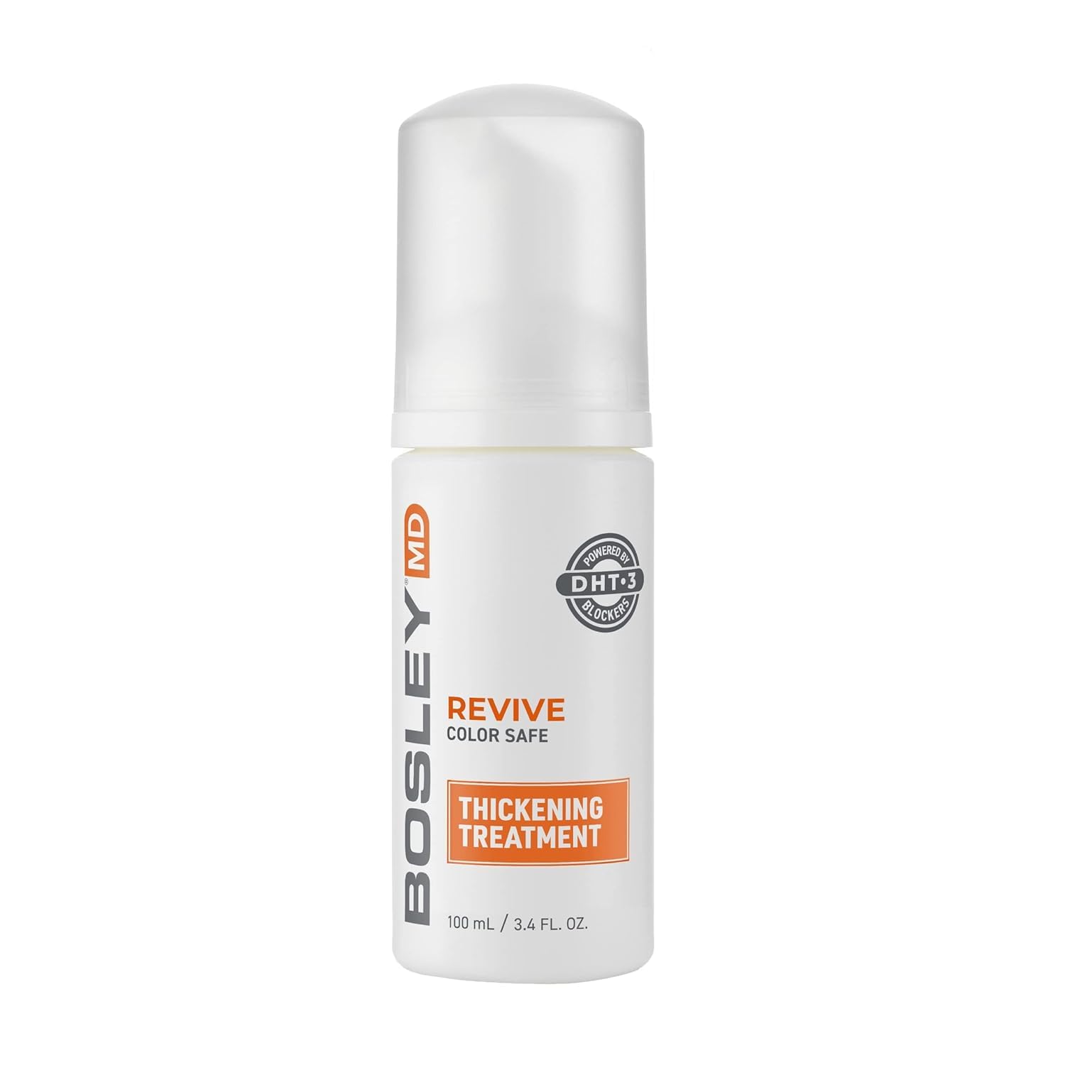 BosleyMD Revive bottle pour showing smooth application for instant root volume