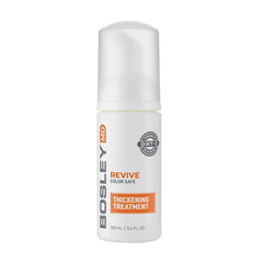 BosleyMD Revive bottle pour showing smooth application for instant root volume