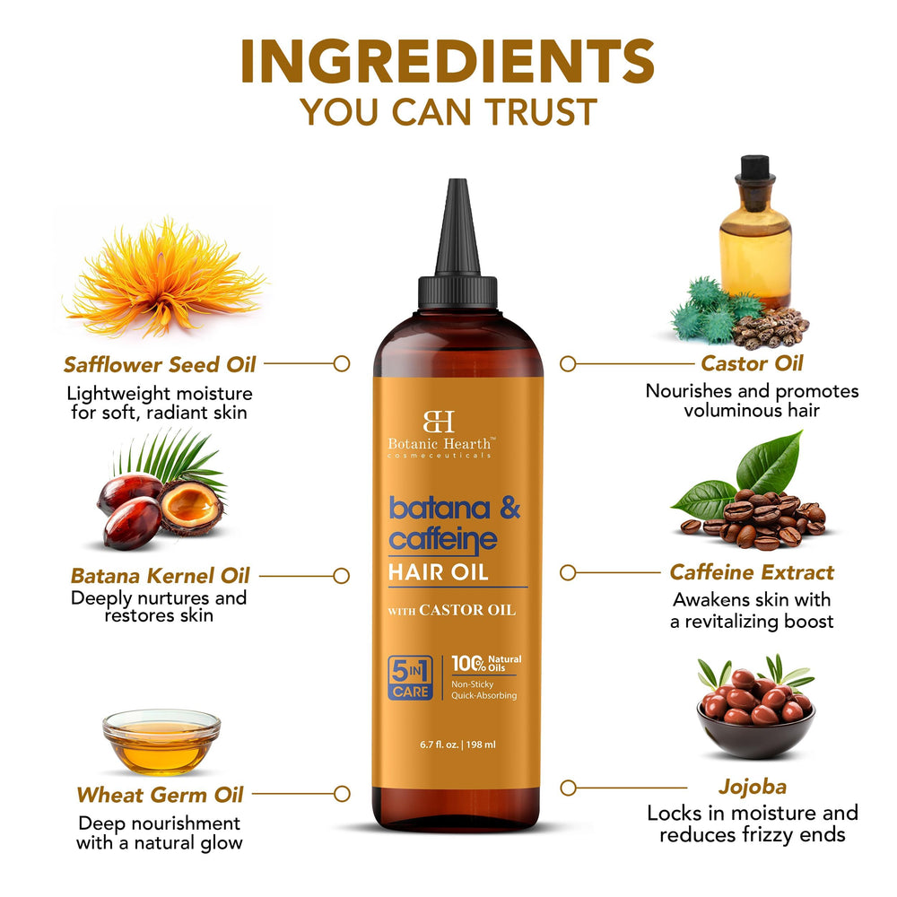 Botanic Hearth aceite capilar, textura brillante en el cabello