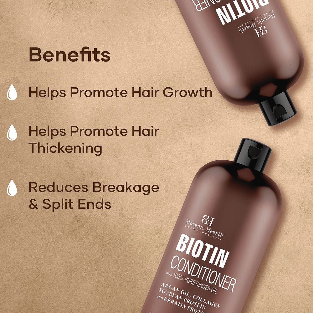 Botanic Hearth Acondicionador que aporta brillo y volumen visibles
