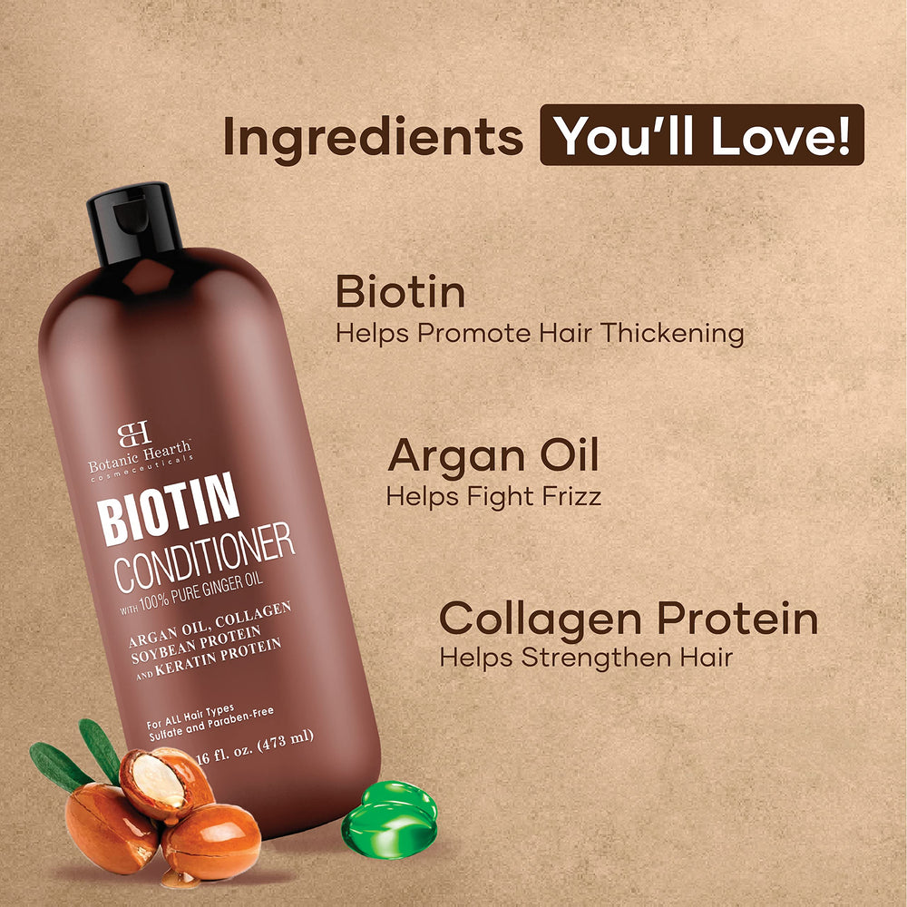 Botanic Hearth Acondicionador hidratante para cabello dañado con vitamina E y keratina