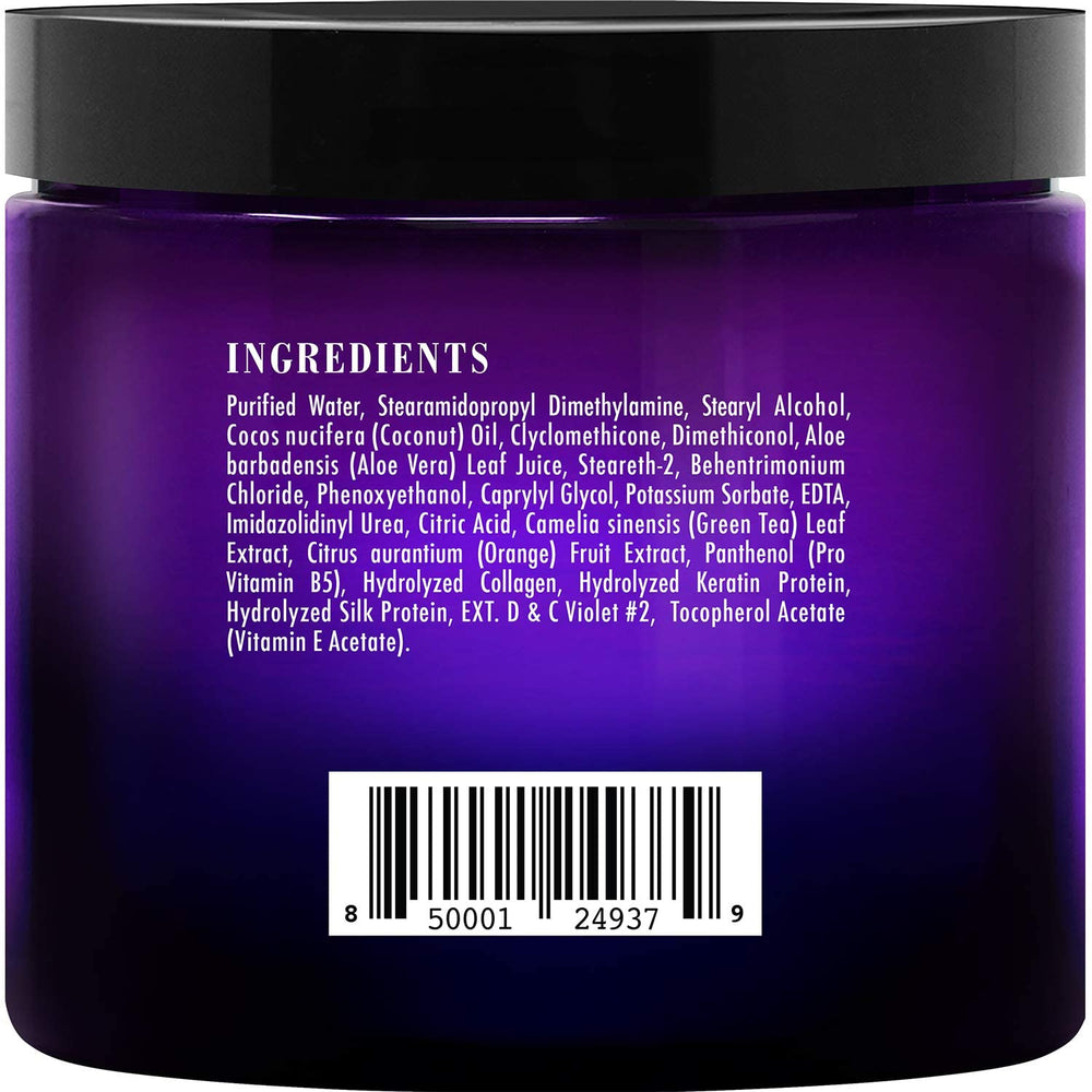 Botanic Hearth mascarilla morada pigmentos ultravioleta equilibran el tono