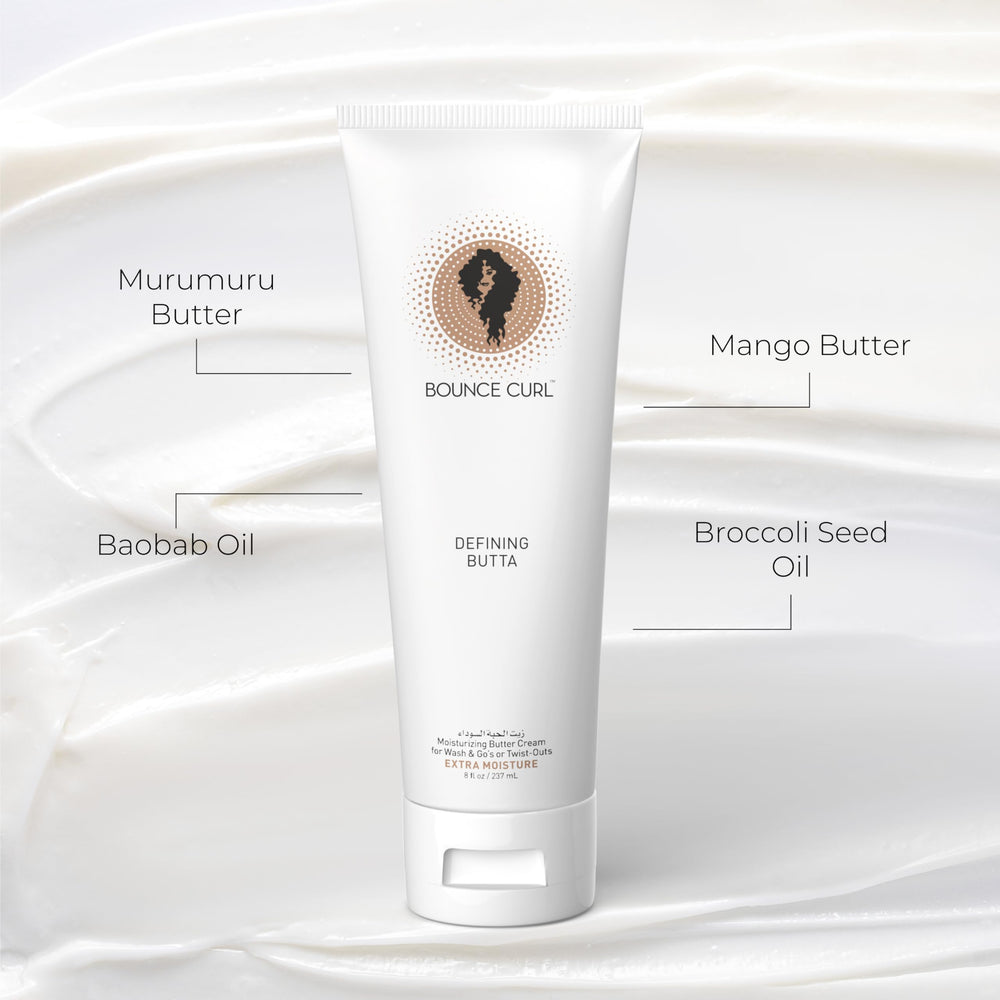 Bounce Curl Defining Butta, aceite de baobab para nutrición y suavidad