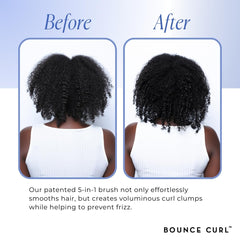 Bounce Curl EdgeLift: mango de diseño para separar y definir rizos con precisión.