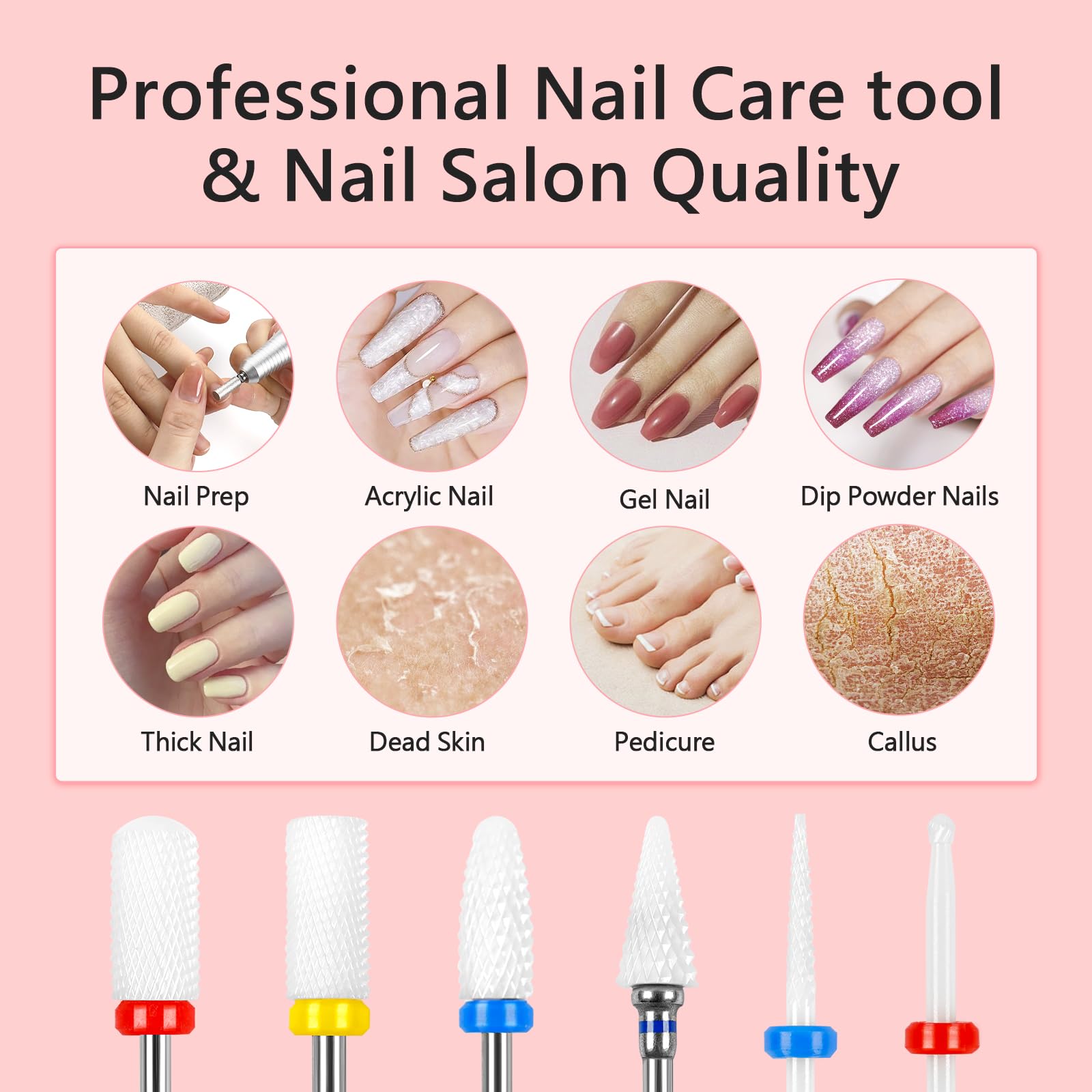 BQAN puntas cerámicas, regalo ideal para profesionales de uñas.
