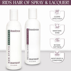 Brandywine acondicionador brillo y control de frizz para fibras.