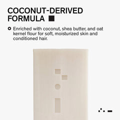 Ingredientes coco, karité y avena de Bravo Sierra para hidratación suave.