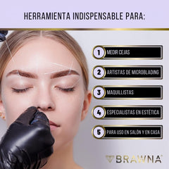 Hilo duradero e hipoalergénico de BRAWNA para sesiones prolongadas.