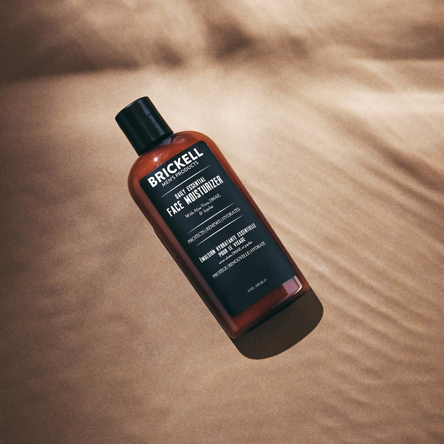 Brickell Daily Essential Face Moisturizer, sin perfume, apto para piel sensible