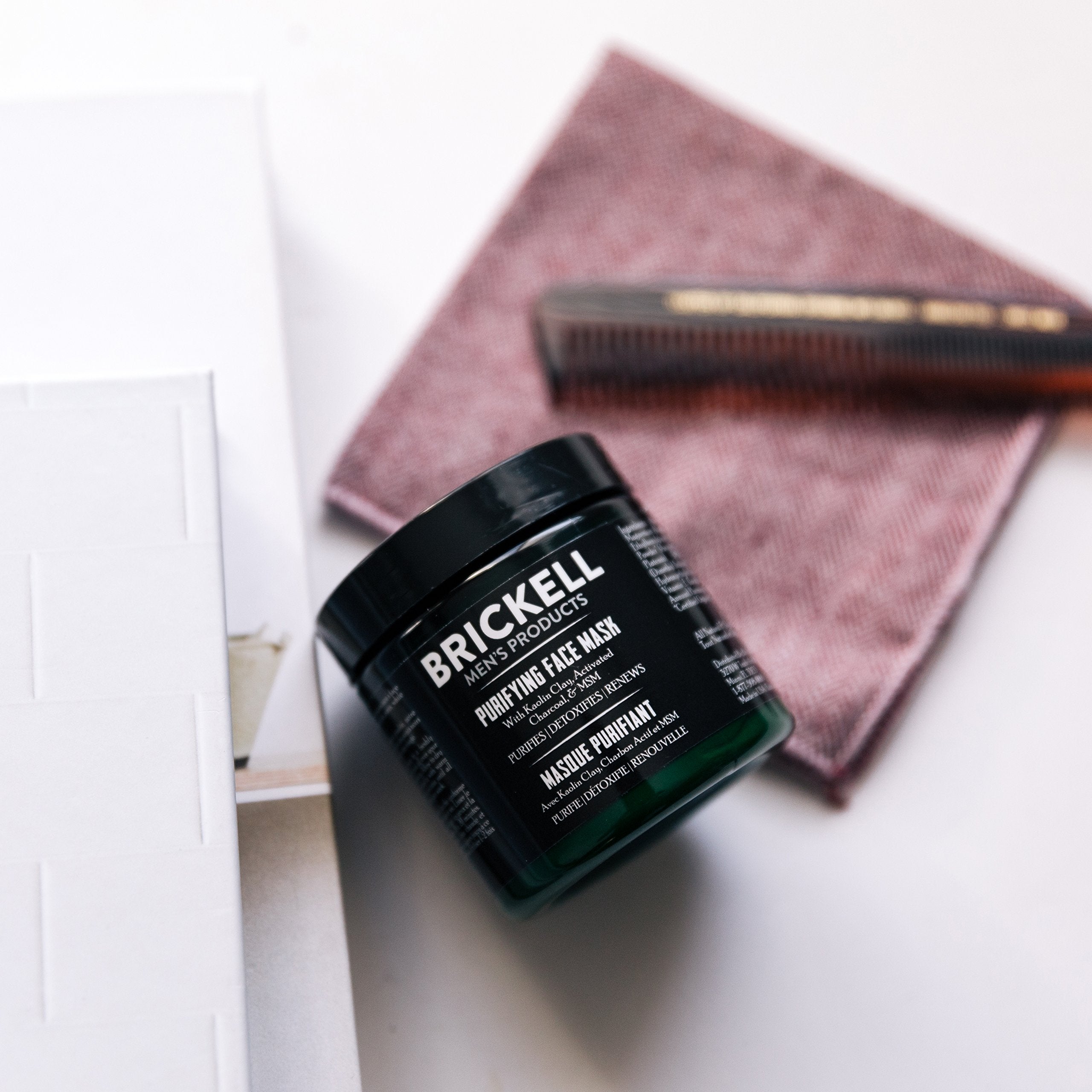 Mascarilla MSM de Brickell para tono uniforme.