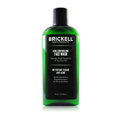 Brickell limpiador antiacné para hombres, botella-vertido, ayuda a limpiar poros sin irritación.