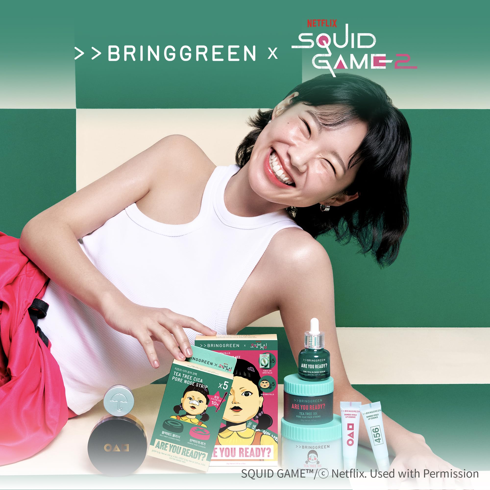 BRING GREEN set doble de unidades, regalo práctico para fans.