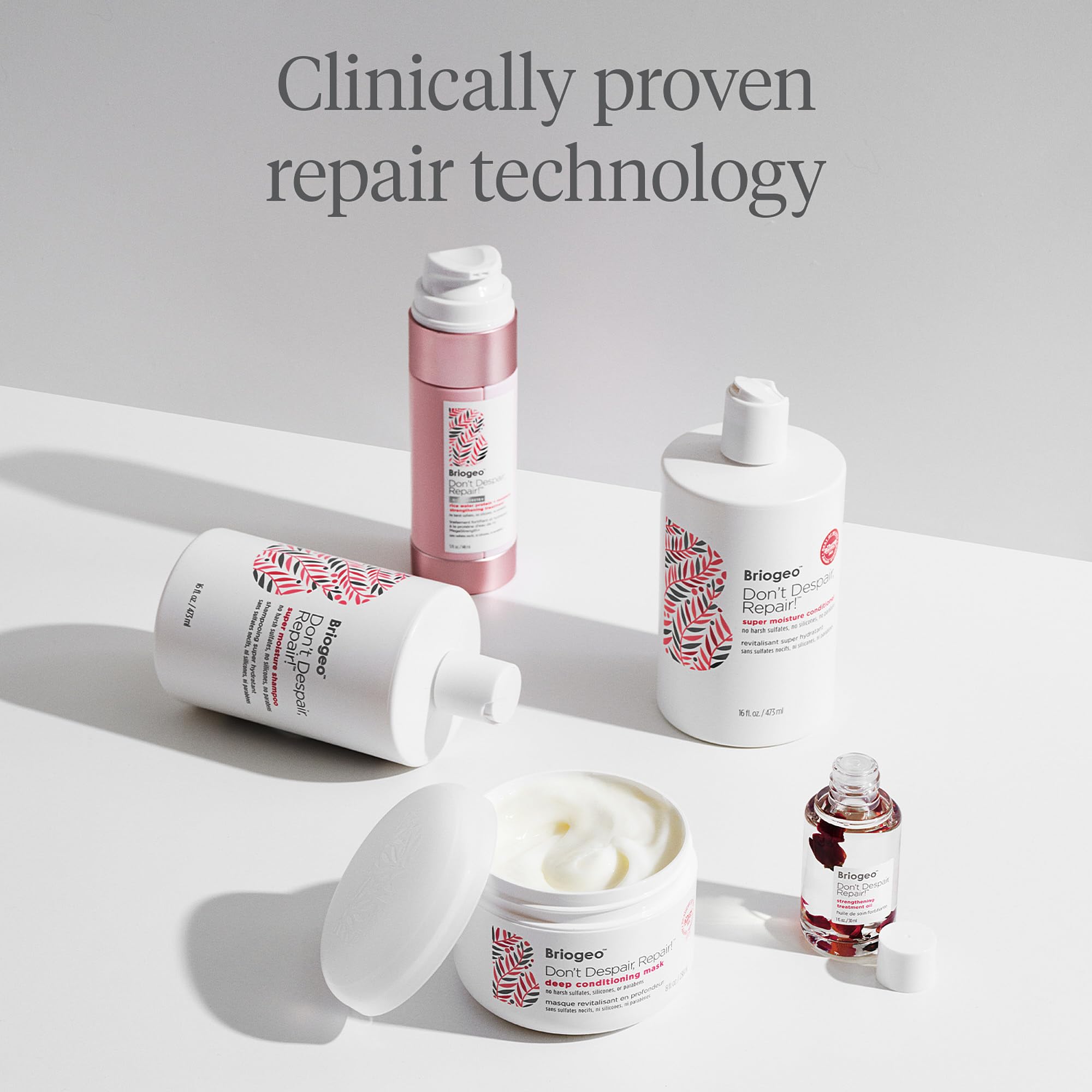 Briogeo Don't Despair Repair: vitamina B5 mejora elasticidad y retención de humedad