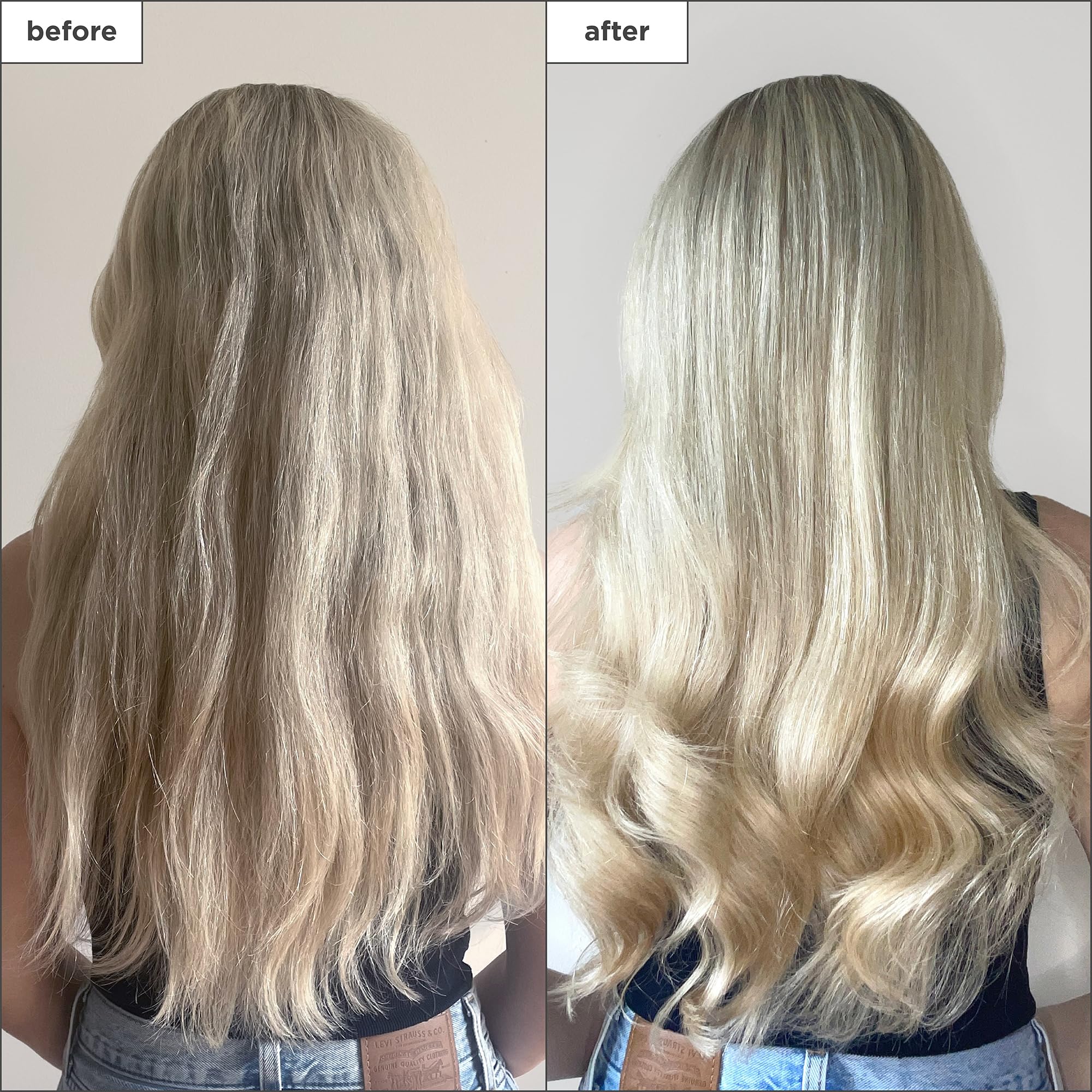 Proteínas vegetales y alga en Briogeo fortalecen el cabello.