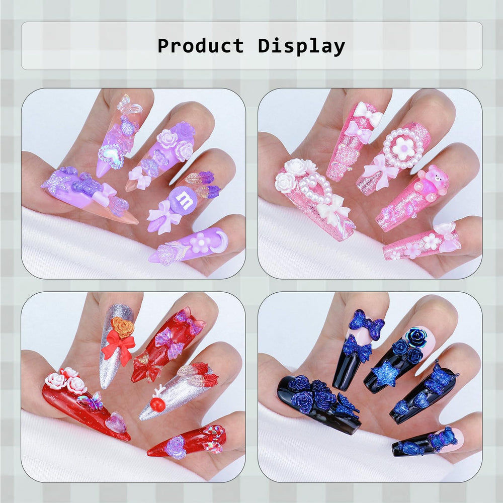 Briskbloom formas M-beans para decoraciones creativas en uñas
