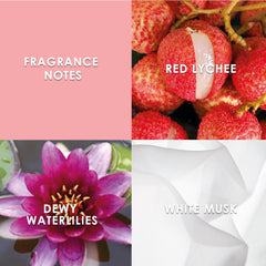 Britney Spears Fantasy Sheer, notas lychee, aporta un inicio luminoso y fresco.
