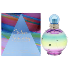 Britney Spears Festive Fantasy atomizador frente, aroma festivo para diario