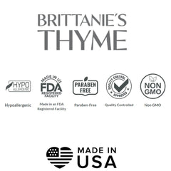 Brittanie's Thyme lavado de cabello y cuerpo con aceites nutritivos