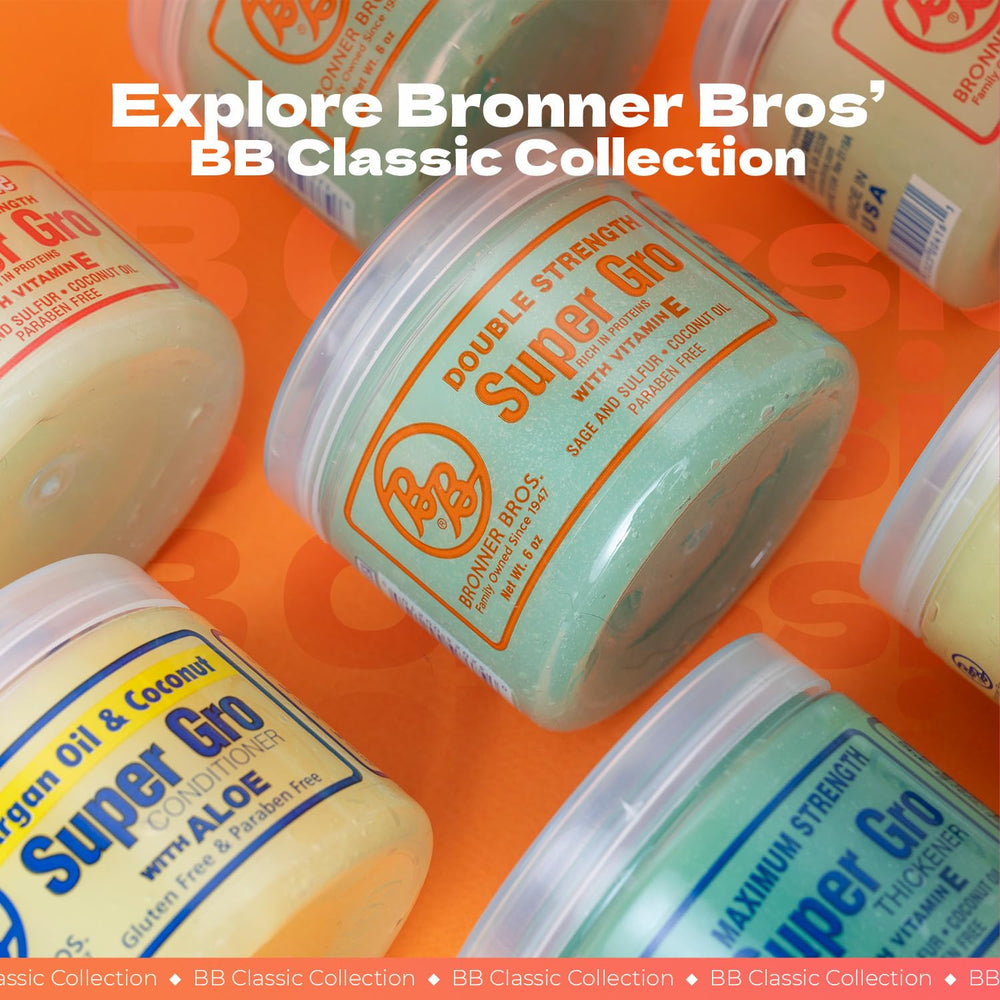 Bronner Bros B&B Super Gro, ritual diario de cuidado capilar