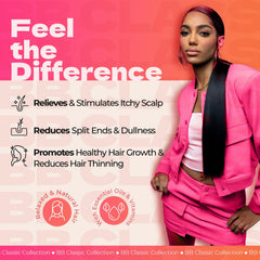 Bronner Bros B&B Super Gro, vitamina E y pantenol para suavidad