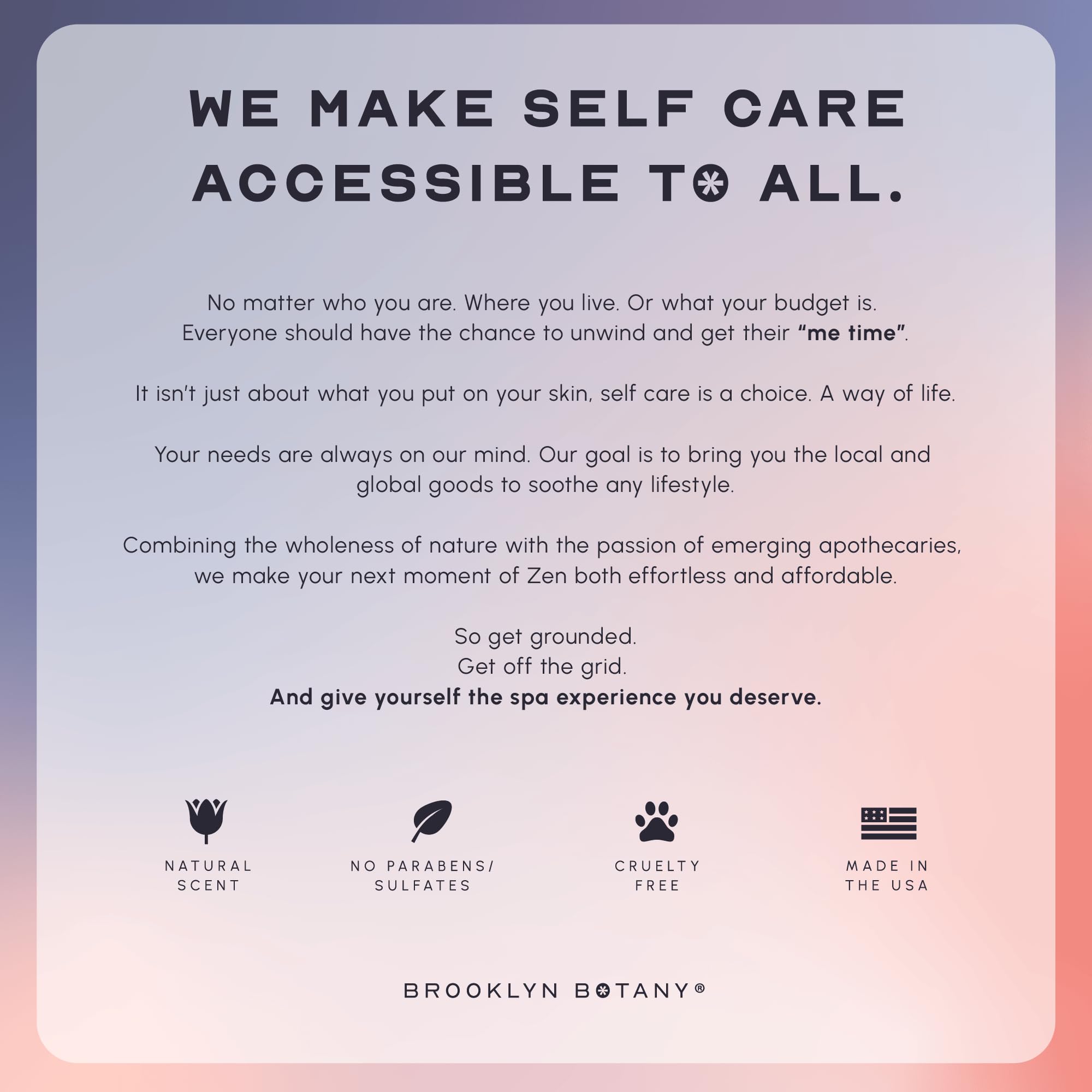 Brooklyn Botany envase de 10 onzas para uso prolongado de coco.