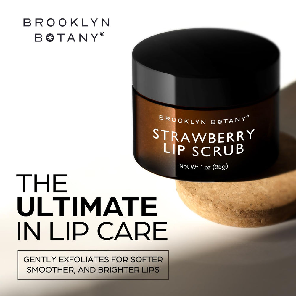Brooklyn Botany Exfoliante Labial Aceite Coco, nutre durante la exfoliación.
