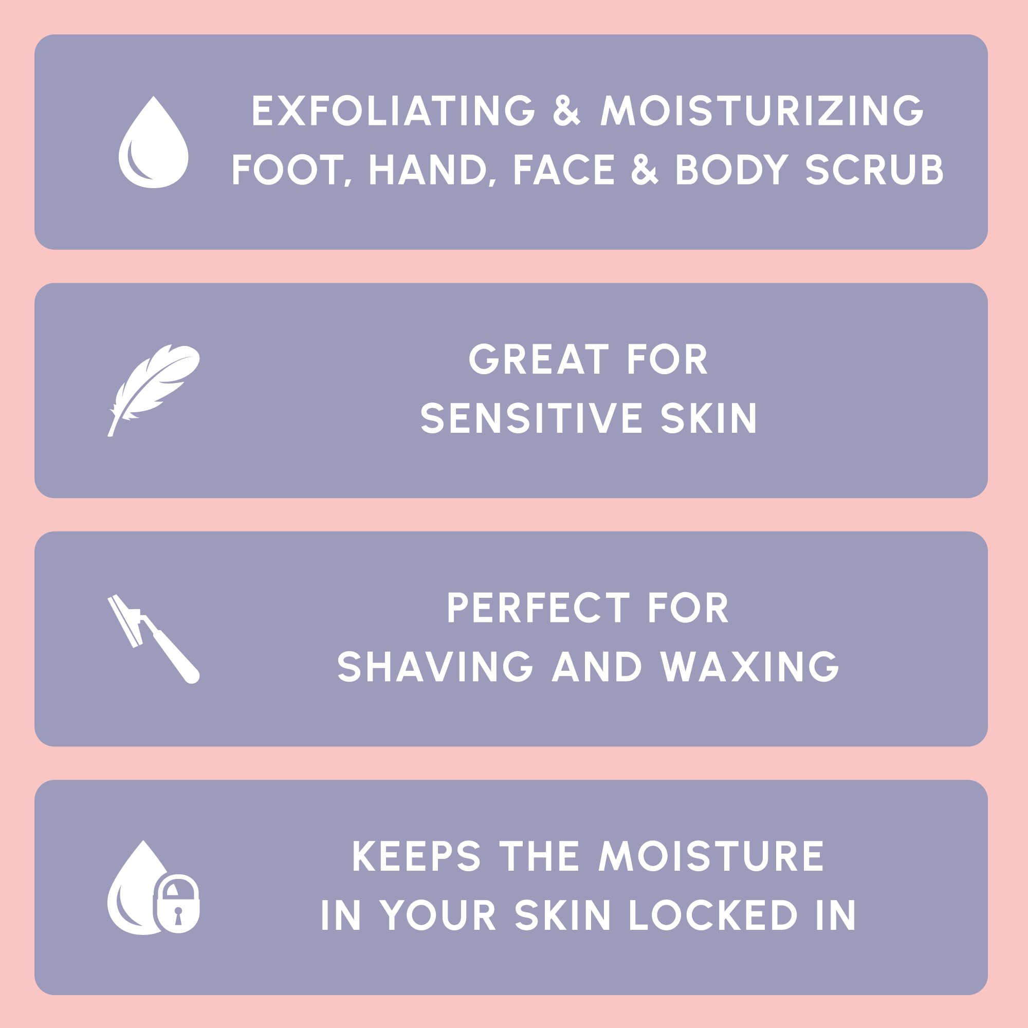 Brooklyn Botany Himalayan Salt & Stem Cell Scrub applied to face for gentle exfoliation