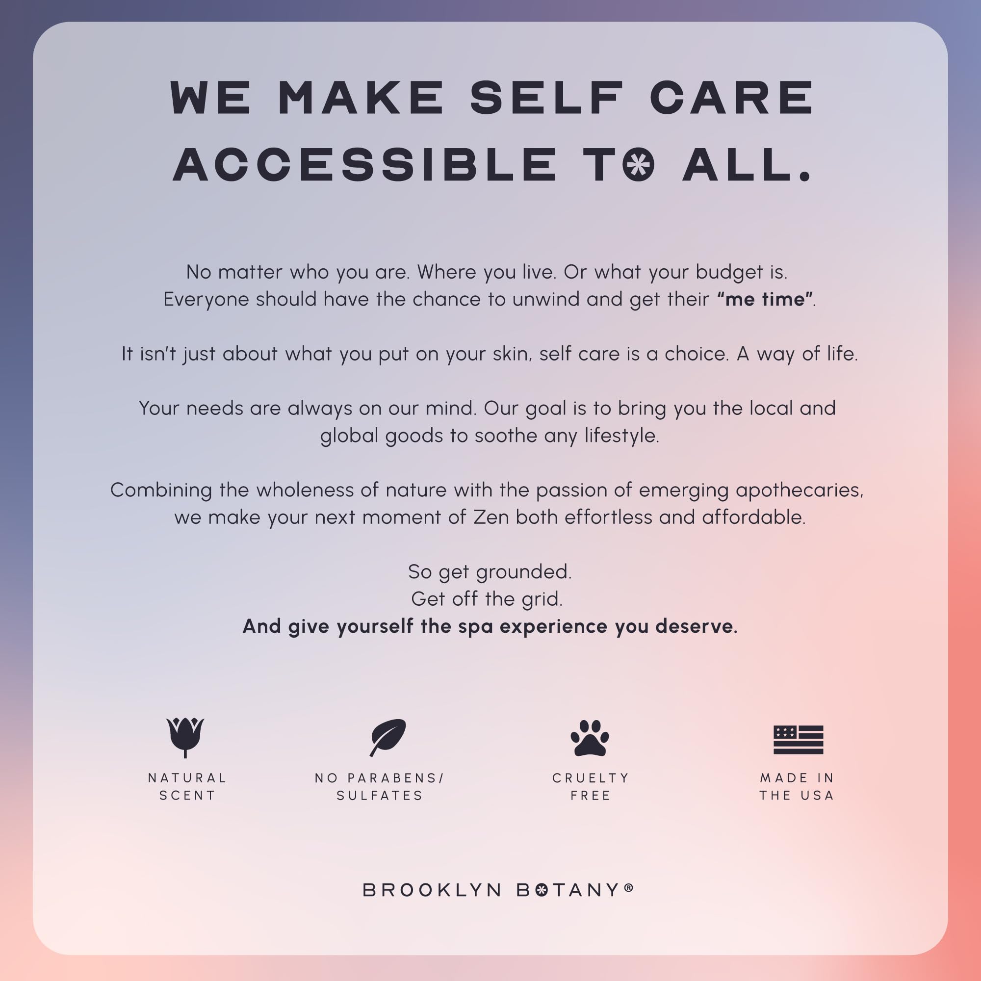 Brooklyn Botany Himalayan Salt & Stem Cell Scrub spa-like ritual setup