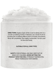 Brooklyn Botany textura cremosa de exfoliante coco para piel suave.