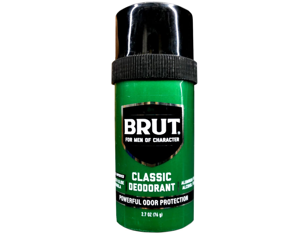 BRUT Classic pack de 4 desodorantes, protección duradera para el día