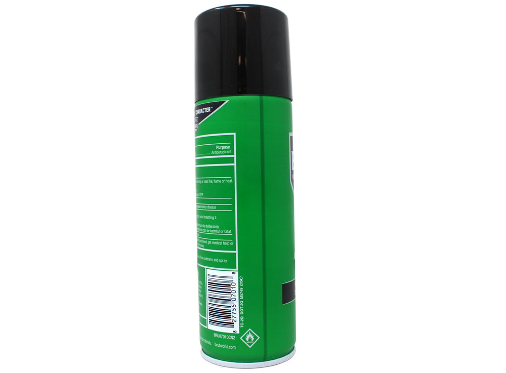Brut Déodorant aérosol Classique, protection jusqu'à 48 heures.