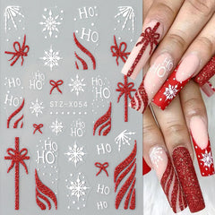 BSBTBZ estampa de uñas con motivo de regalo para celebraciones