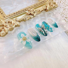 BSBTBZ francés con cristales dorados para brillo elegante