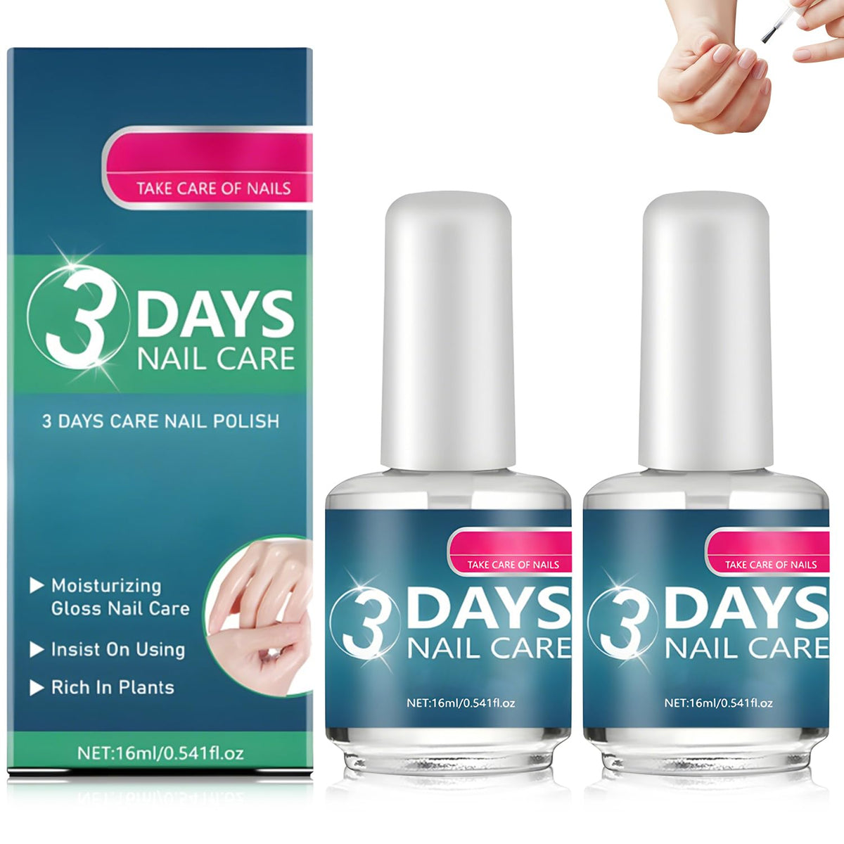 BSphinx Cuidado de Uñas: bote de aceite para nutrición diaria de uñas