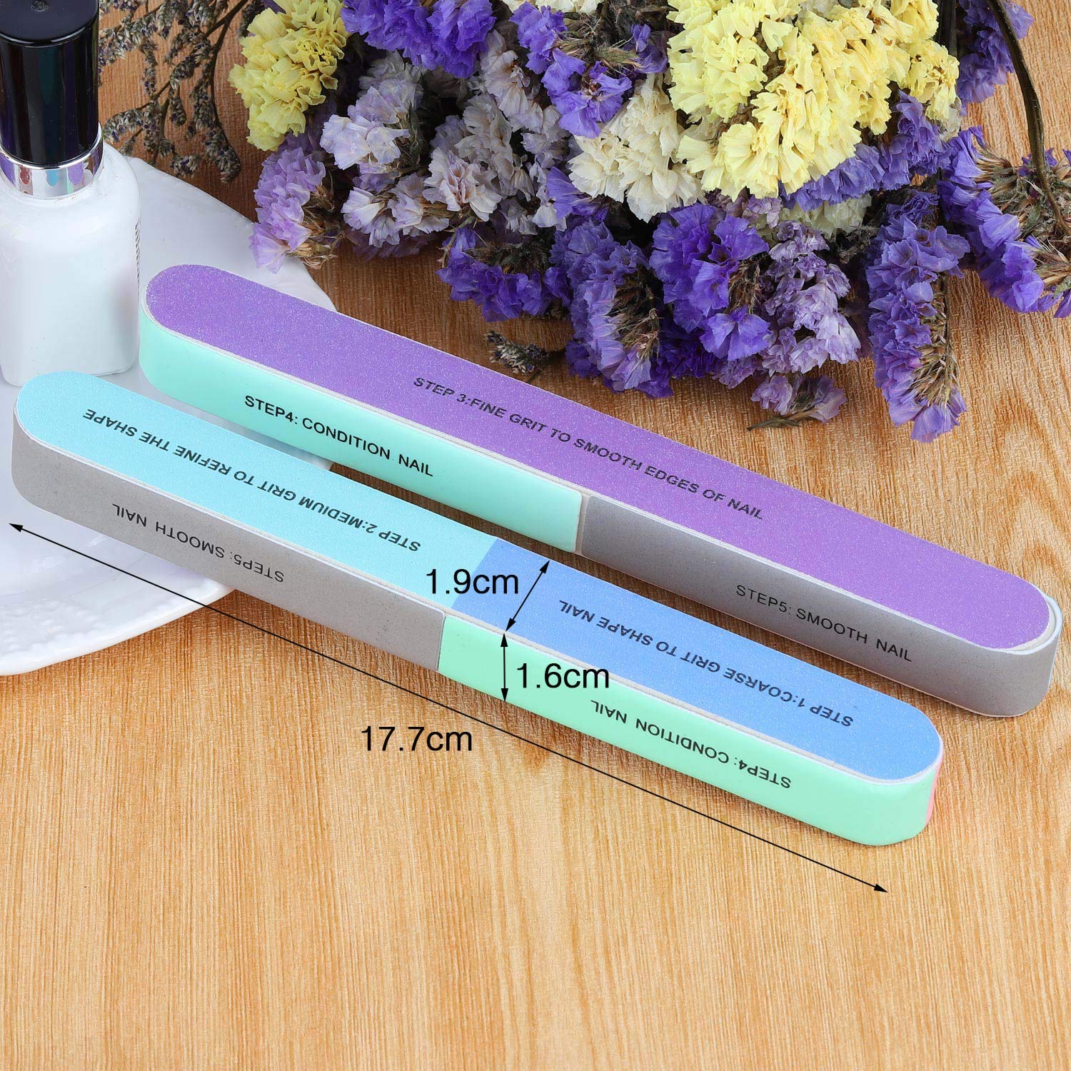 BTYMS lima condiciona las uñas para un acabado saludable