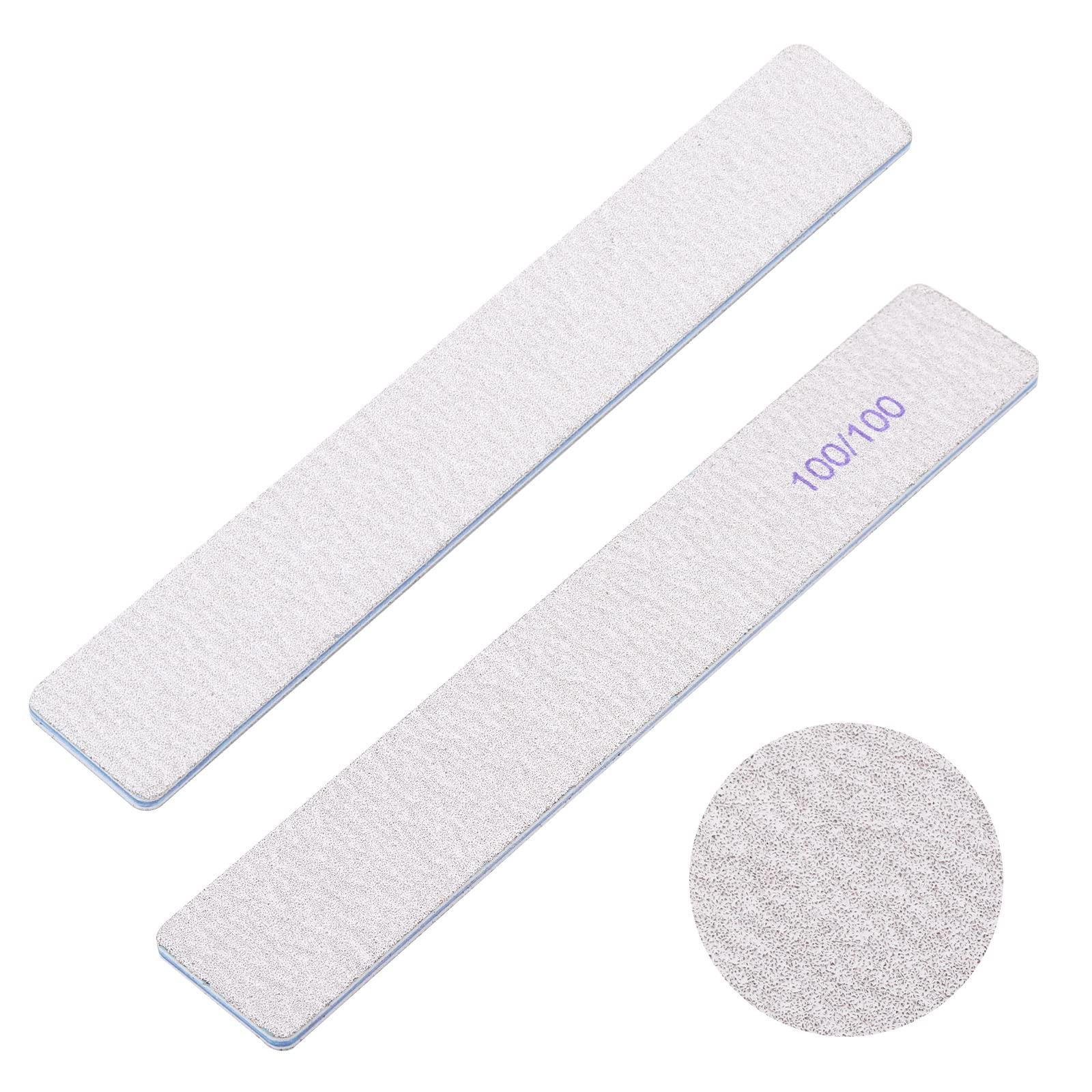 BTYMS lima para uñas acrílicas, acabado suave y controlado