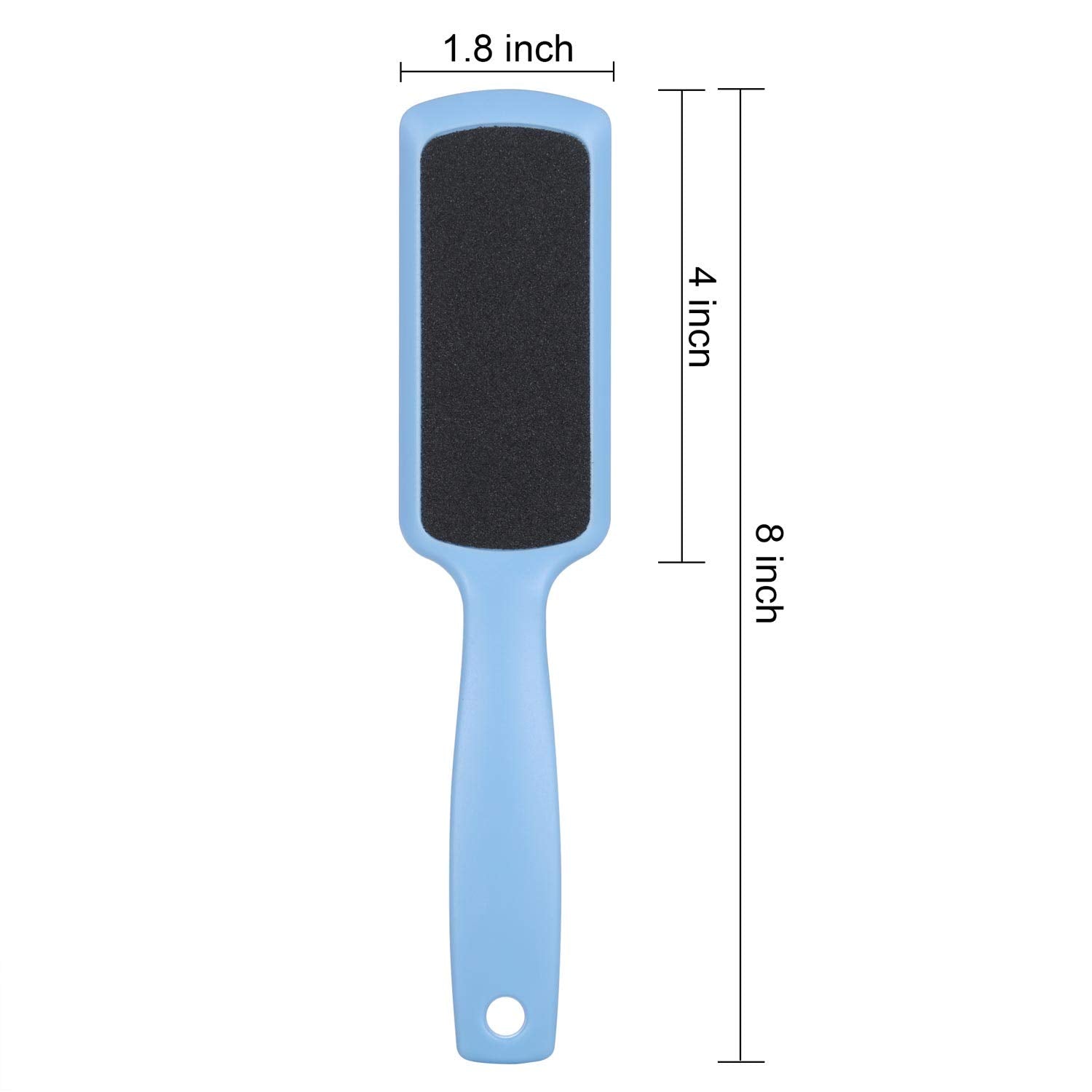 BTYMS raspador para pies con dos superficies gruesas y finas.