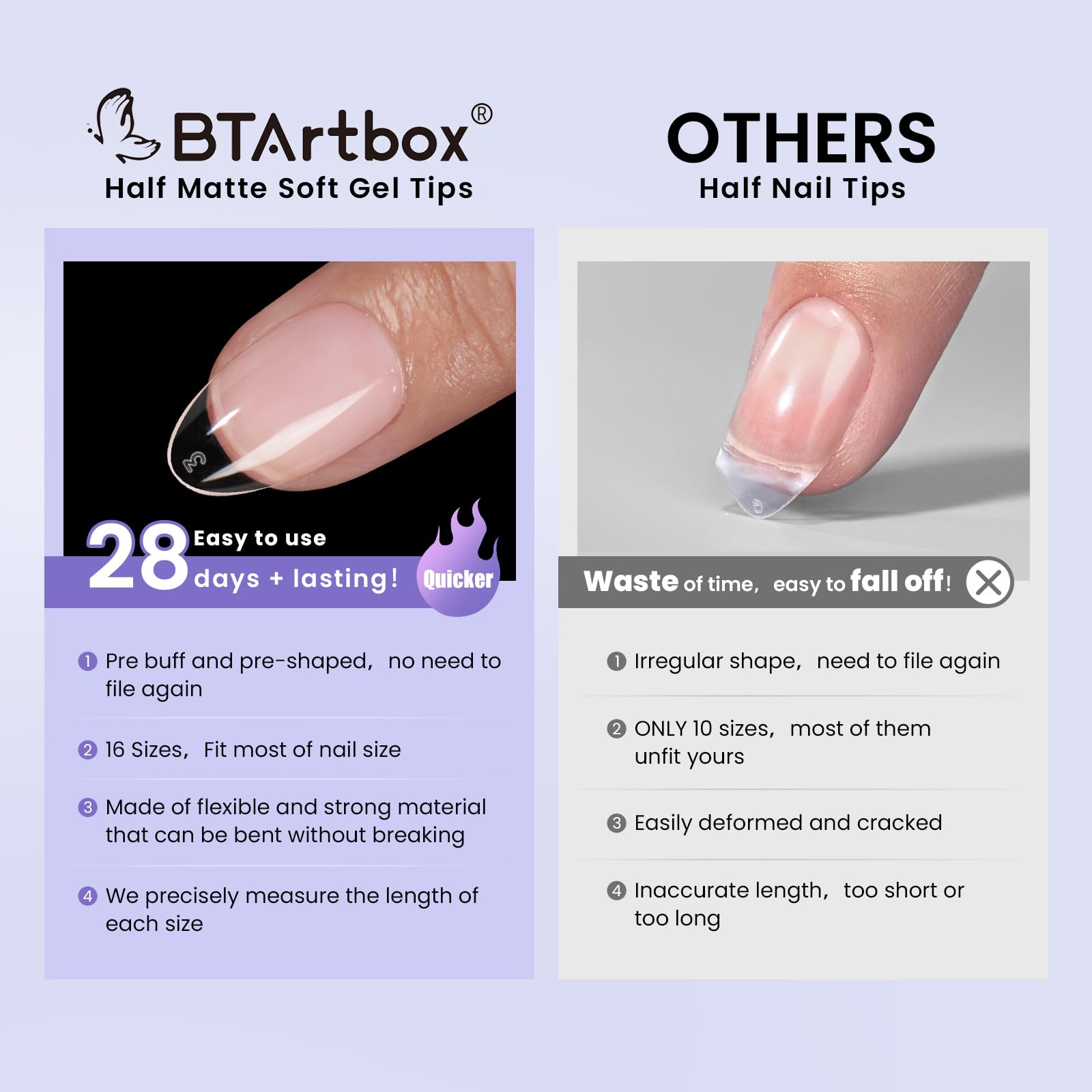 BTArtbox easy-application nail tips for quick DIY manicures