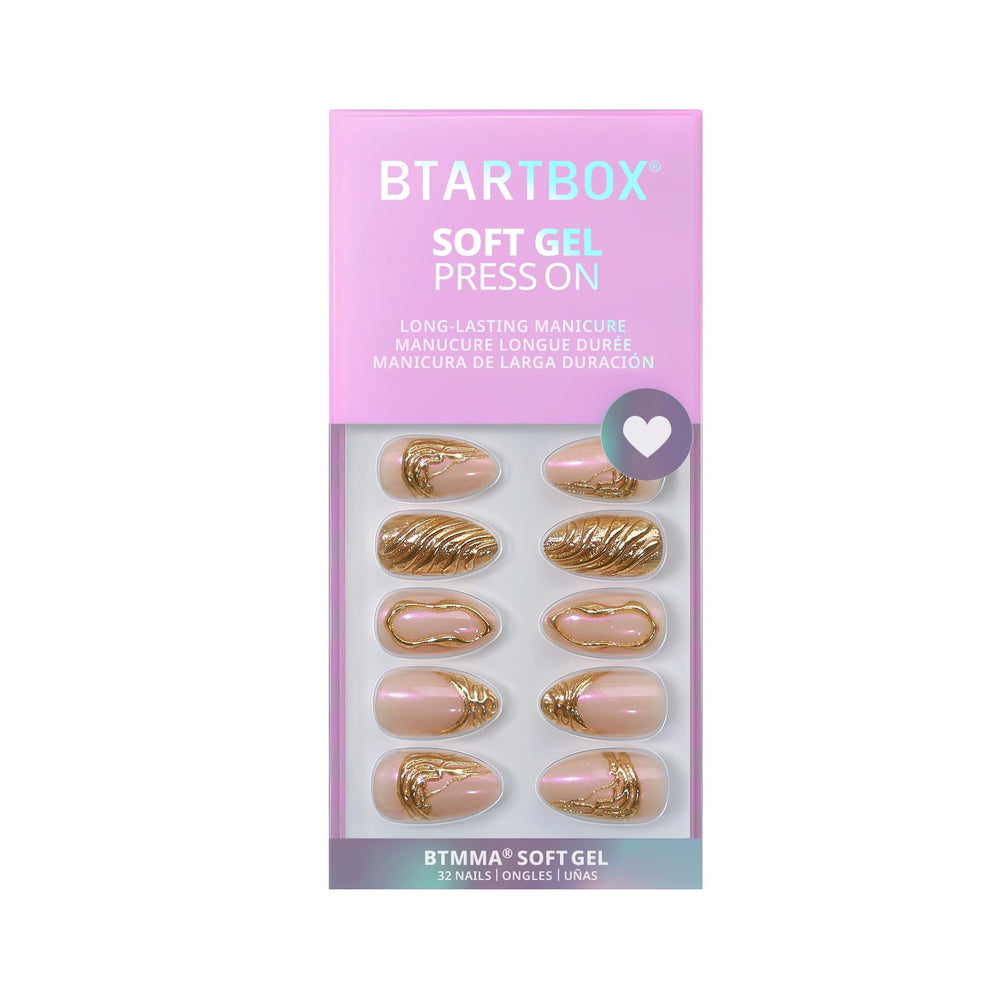 BTArtbox remoción fácil de uñas con agua tibia para retirar sin esfuerzo.