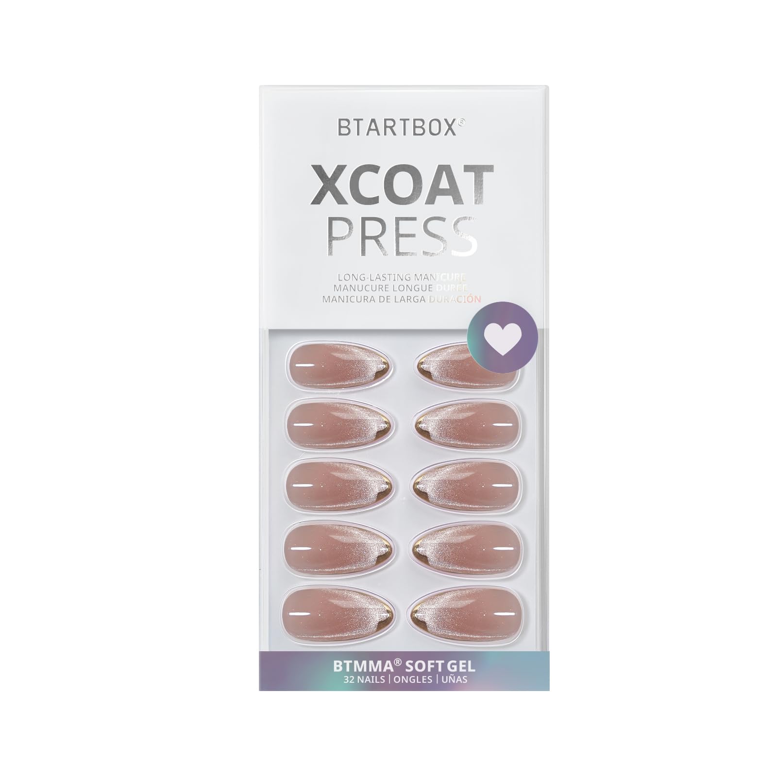 BTArtbox Soft Gel Nails fit comfortably with zero pressure on nail beds