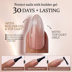 BTArtboxnails gel suave ofrece acabado natural y cómodo