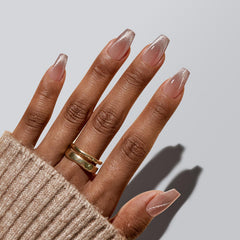 BTArtboxnails uñas forma ataúd cortas, elegantes y modernas