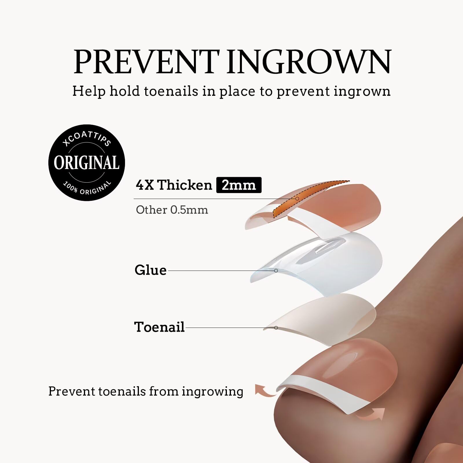 BTArtboxnails XCOATTIPS: retrait facile par trempage pour changement rapide.