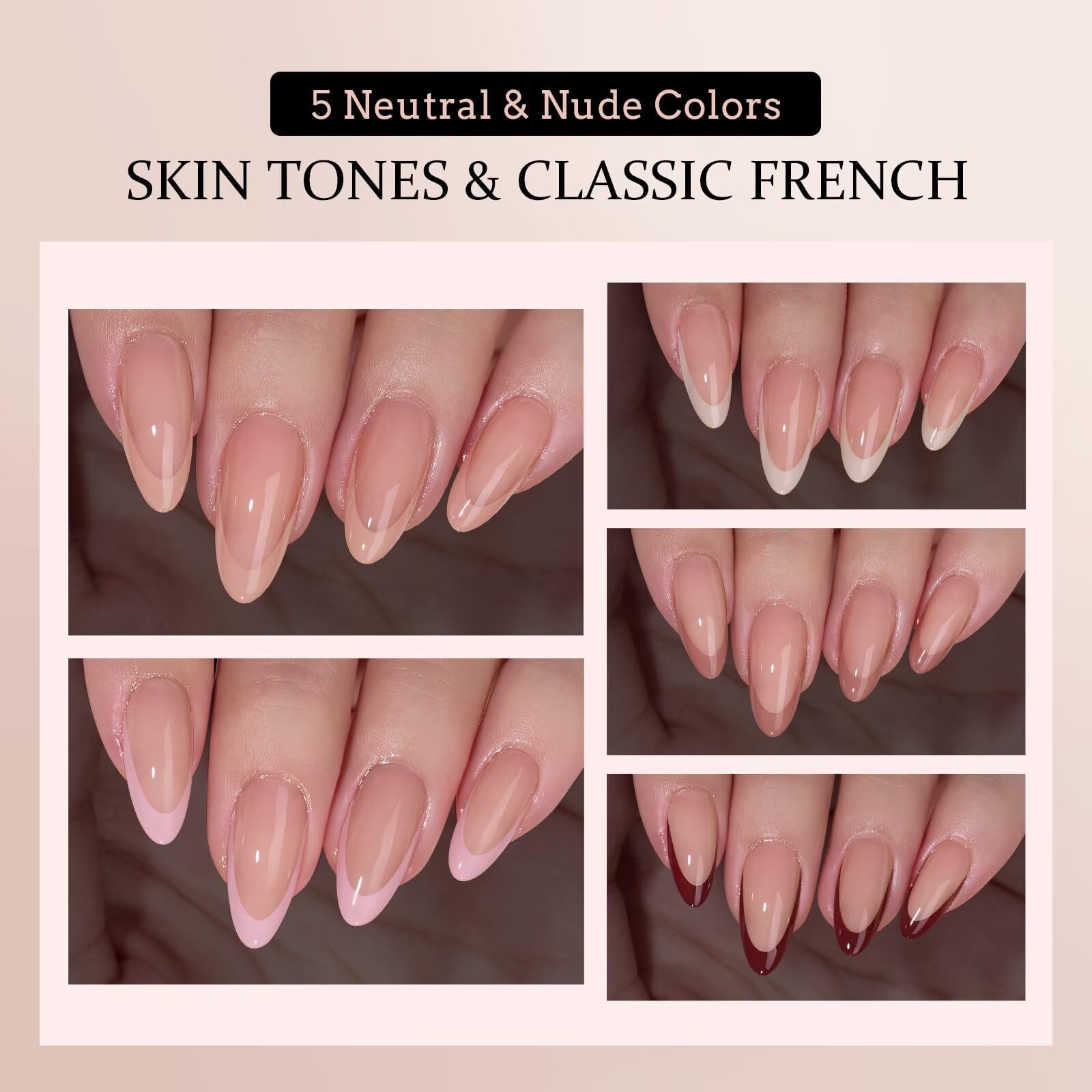 BTArtboxnails XCOATTIPS: gel de uñas y base para fijar frances