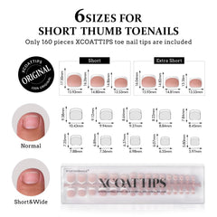 Puntas 2 mm gruesas para mayor comodidad BTArtboxnails XCOATTIPS