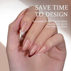 BTArtboxnails XCOATTIPS tono piel medio en forma almendra para uñas elegantes