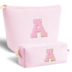 Btffitting neceser maquillaje personalizado rosa, ideal para regalo y uso diario.