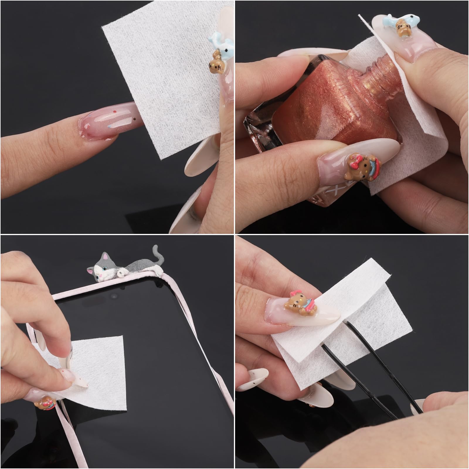 BTYMS toallitas para retirar bordes y lograr manicura impecable.