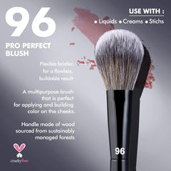 Bueart Design PRO Perfect Blush: diseño duradero y fácil de limpiar para uso diario.