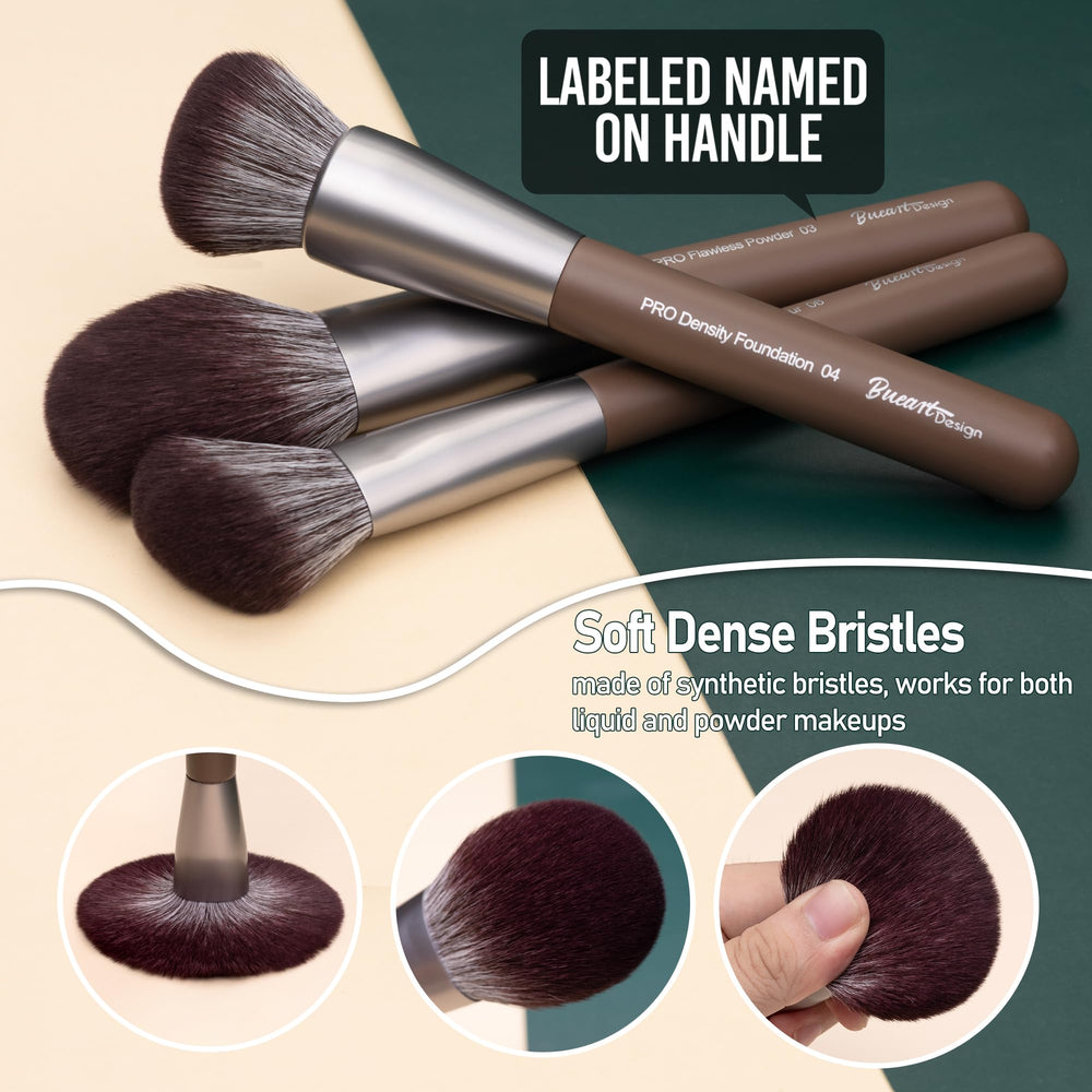 Regalo perfecto Bueart Design set de pinceles de maquillaje para ocasiones.